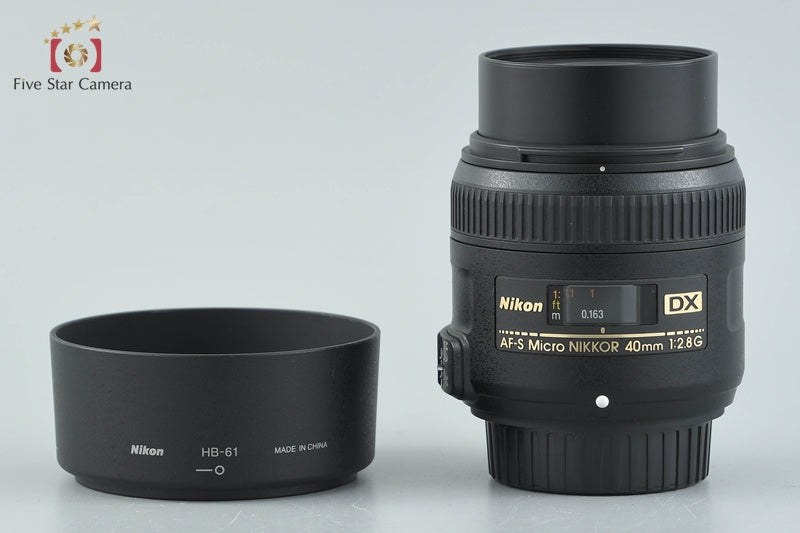 Nikon AF-S DX Micro NIKKOR 40mm f/2.8 G
