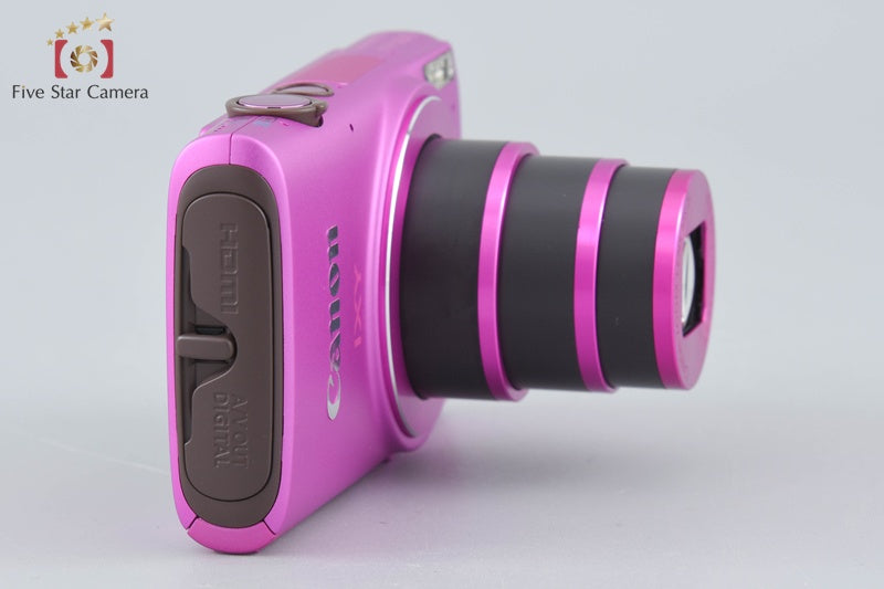 Canon IXY 610F Pink 12.1 MP Digital Camera