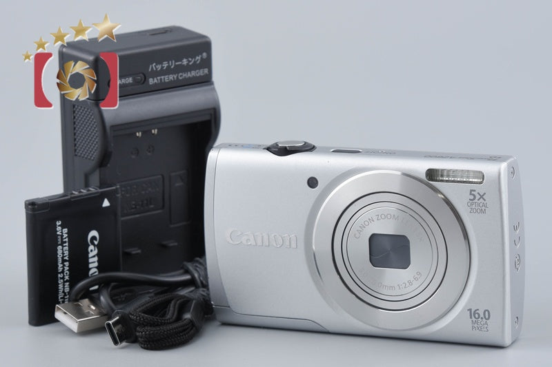 Canon PowerShot A2600 Silver 16.0 MP Digital Camera