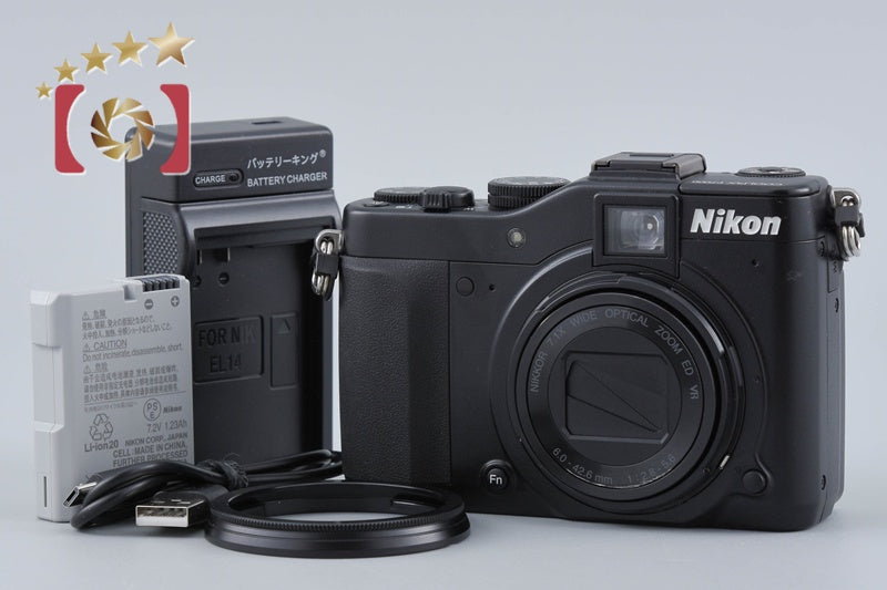 Nikon COOLPIX P7000 Black 10.1 MP Digital Camera