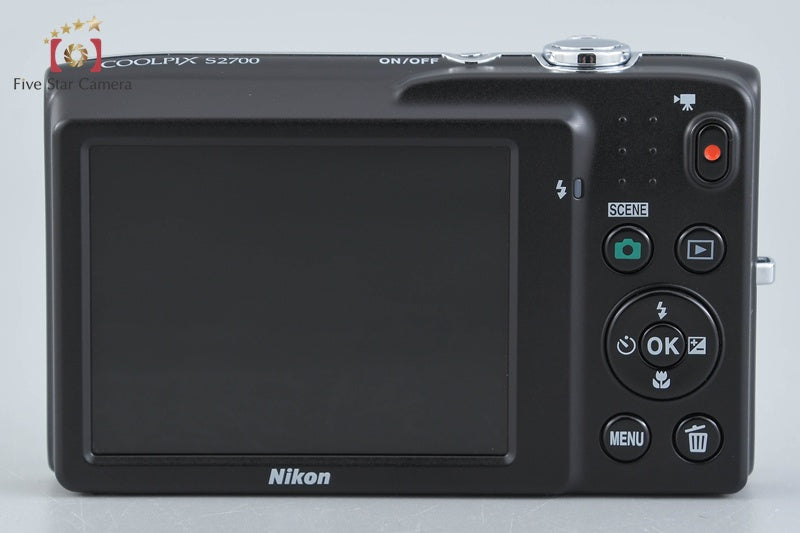 Nikon COOLPIX S2700 Silver 16.0 MP Digital Camera w/ Box