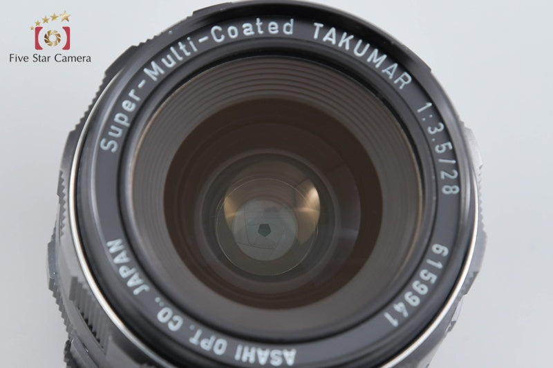 Pentax SMC TAKUMAR 28mm f/3.5 M42 Mount Lens
