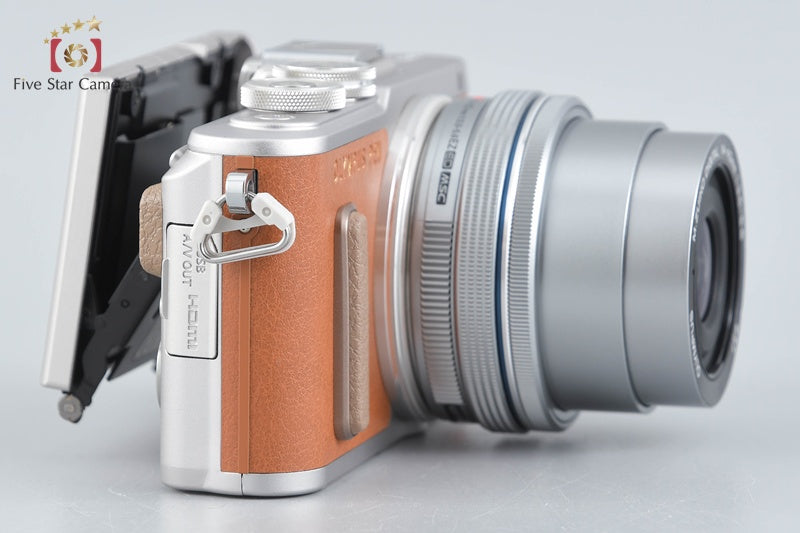 "Shutter count 269" Olympus PEN E-PL8 Brown 16.1 MP Digital Camera 14-42 Lens