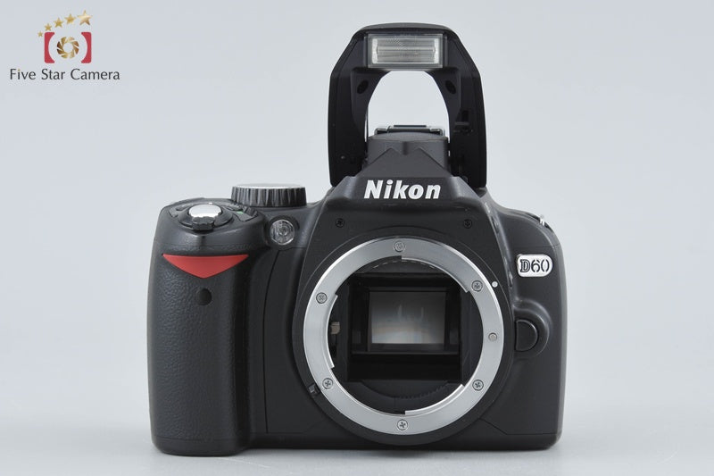 "Shutter count 4,161" Nikon D60 10.2 MP Digital SLR Camera 18-55 Lens