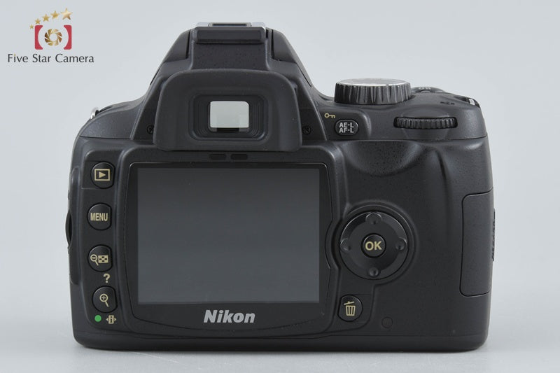 "Shutter count 4,161" Nikon D60 10.2 MP Digital SLR Camera 18-55 Lens