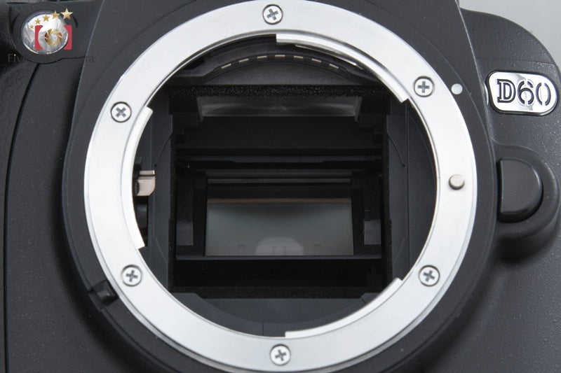 "Shutter count 4,161" Nikon D60 10.2 MP Digital SLR Camera 18-55 Lens