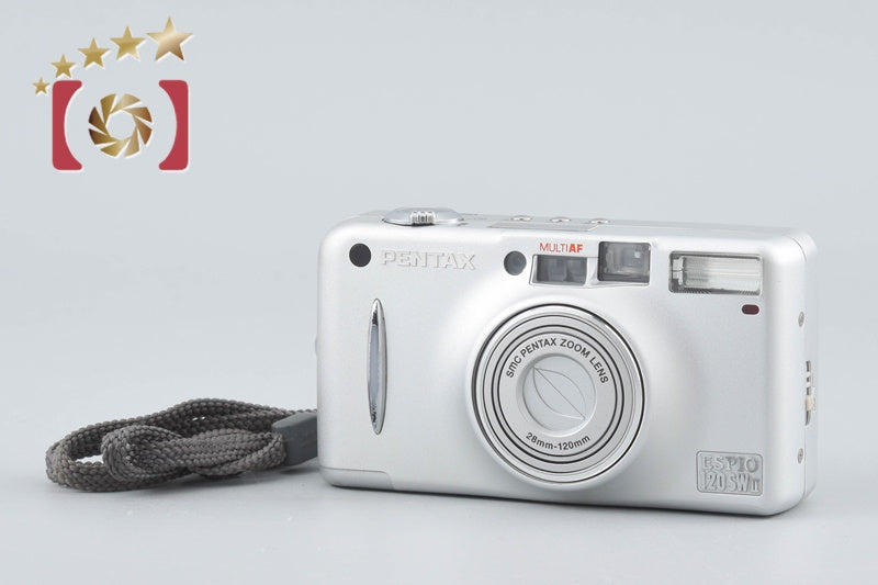 Pentax ESPIO 120SWII Silver 35mm Point & Shoot Film Camera
