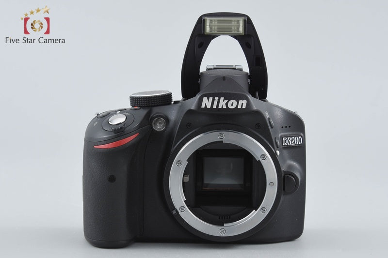 "Shutter count 1,191" Nikon D3200 Black 24.2 MP DSLR 18-55 VR Lens