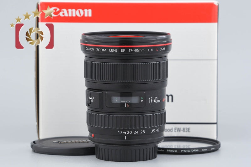 Canon EF 17-40mm f/4 L USM w/ Box