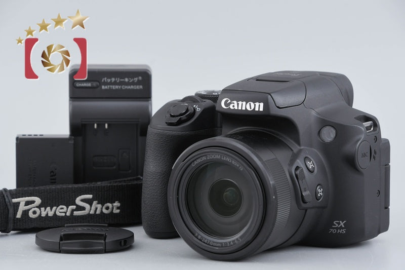 Canon PowerShot SX70 HS Black 20.3 MP Digital Camera
