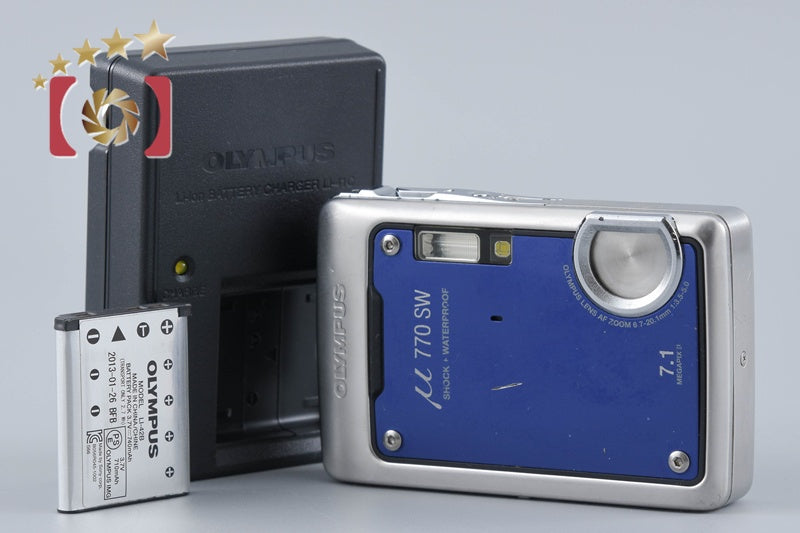 Olympus μ770SW Deep Blue 7.1 MP Digital Camera