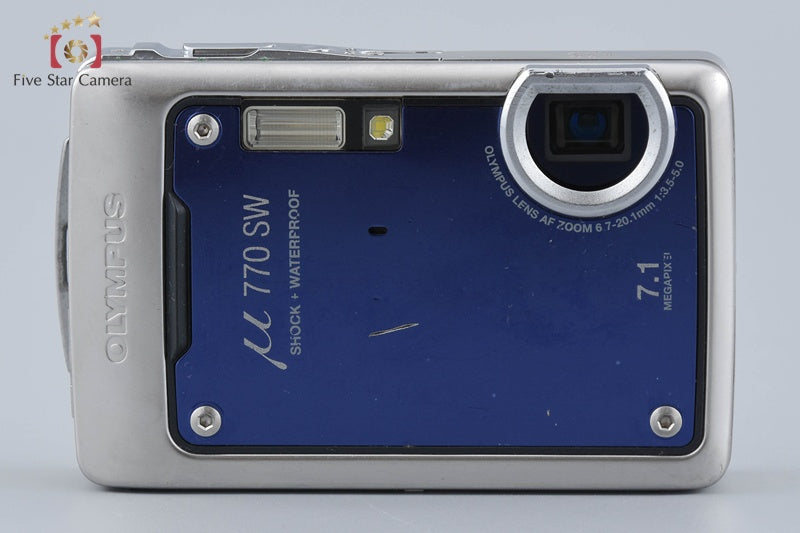 Olympus μ770SW Deep Blue 7.1 MP Digital Camera