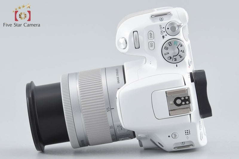 "Count 1,554" Canon EOS Kiss X9 / Rebel SL2 / 200D White 24.2 MP DSLR 18-55 Lens