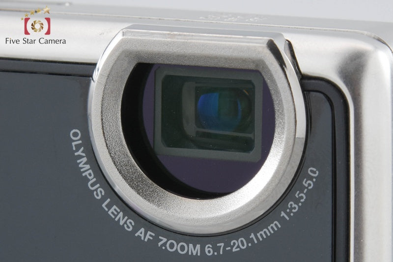 Olympus μ795SW Piano Black 7.1 MP Waterproof Digital Camera