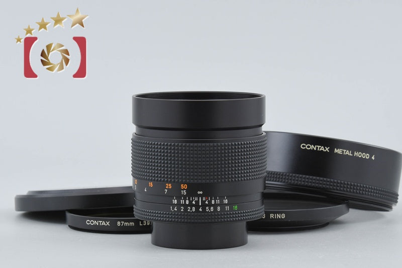 CONTAX Carl Zeiss Planar 85mm f/1.4 T* MMJ