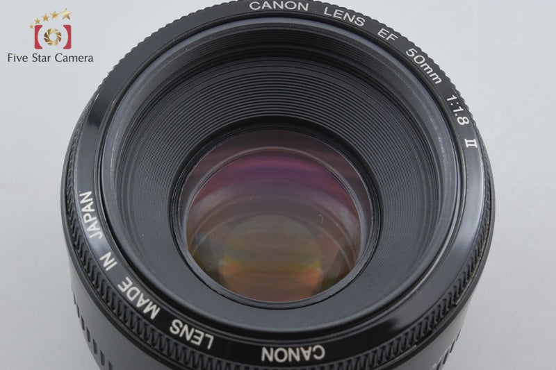 Canon EF 50mm f/1.8 II