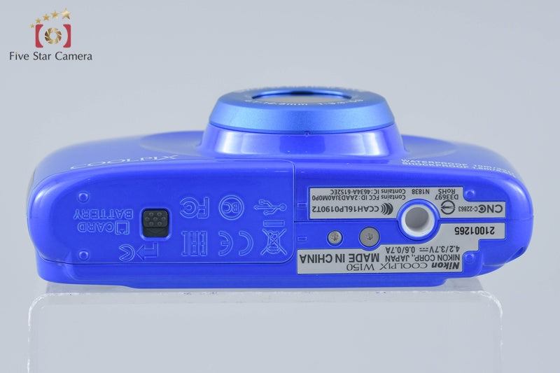 Nikon COOLPIX W150 Blue 13.2 MP Digital Camera w/ Box