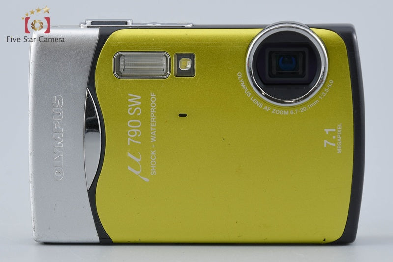 Olympus μ790SW Leaf Green 7.1 MP Digital Camera