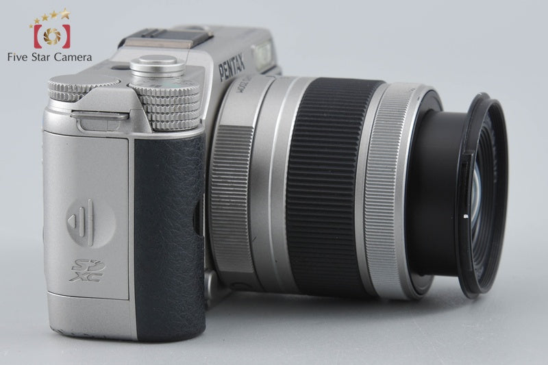 "Shutter count 1,954" PENTAX Q10 Silver 12.4 MP Digital Camera 5-15 Lens