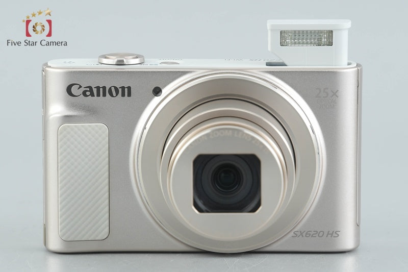 Canon PowerShot SX620 HS White 20.2 MP Digital Camera w/ Box
