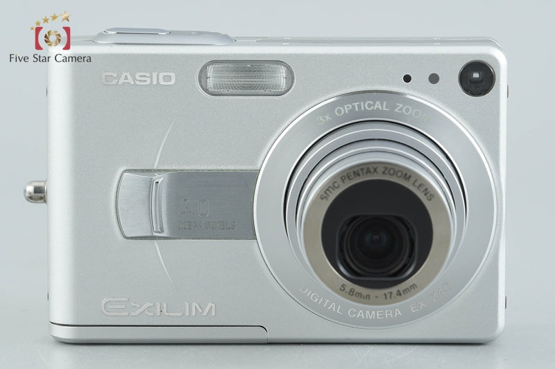 Casio EXILIM EX-Z40 Silver 4.0 MP Digital Camera