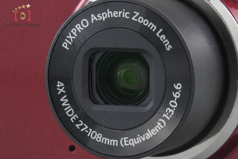 Kodak PIXPRO FZ43 Red 16.0 MP Digital Camera