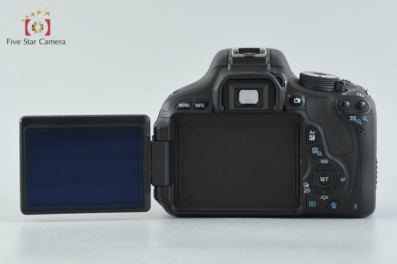 "Count 4,367" Canon EOS Kiss X5 / Rebel T3i / 600D 18.0 MP DSLR Camera Body