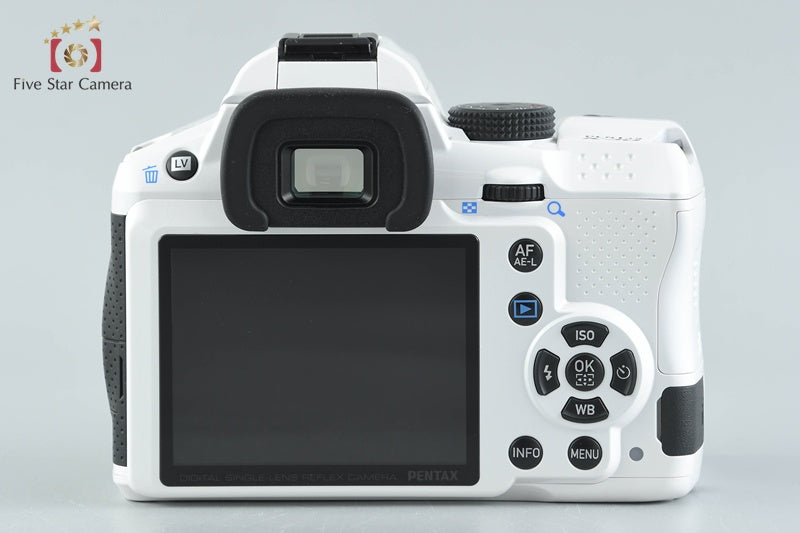 PENTAX K-30 White 16.3 MP DSLR Camera 18-135 Lens