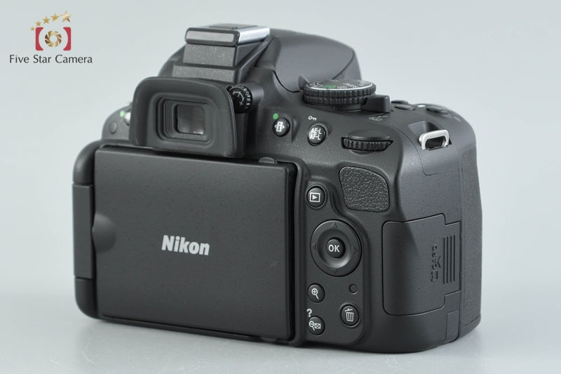 "Shutter count 241" Nikon D5100 16.2 MP DSLR Camera Body w/ Box