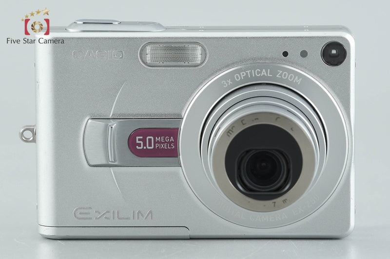 Casio EXILIM ZOOM EX-Z50 Silver 5.0 MP Digital Camera
