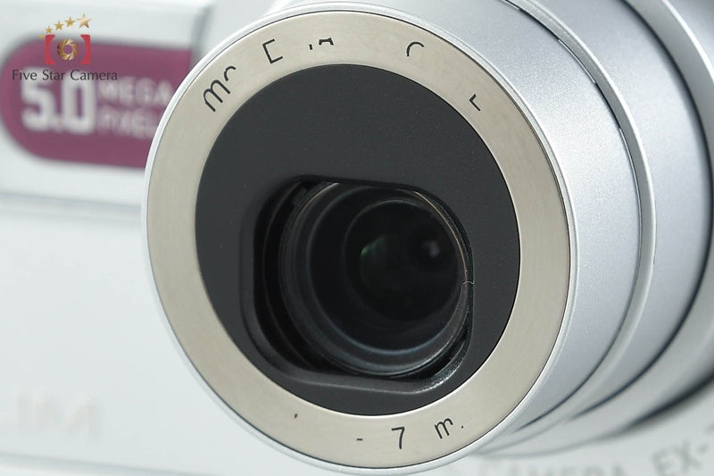 Casio EXILIM ZOOM EX-Z50 Silver 5.0 MP Digital Camera