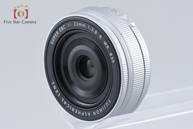 Fujifilm X-E5 Silver 40.2 MP Digital Mirrorless Camera XF 23mm R WR Lens w/ Box