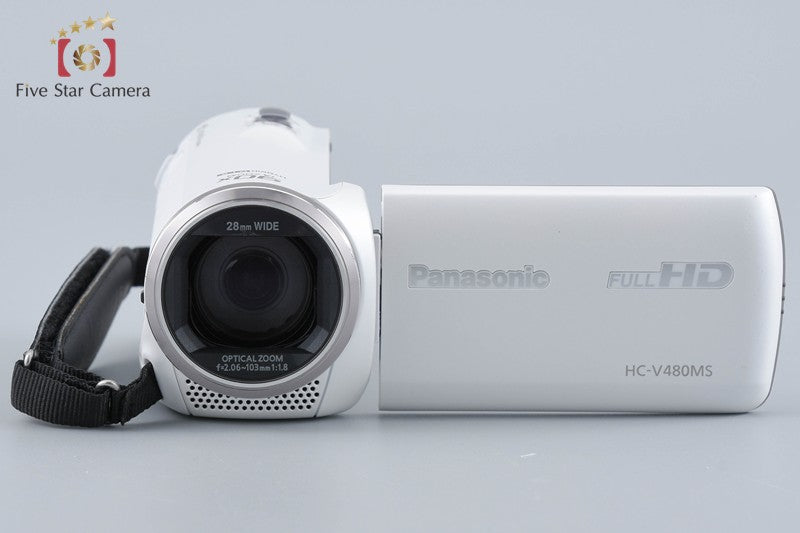 Panasonic HC-V480MS White Digital Hi-Vision Video Camera