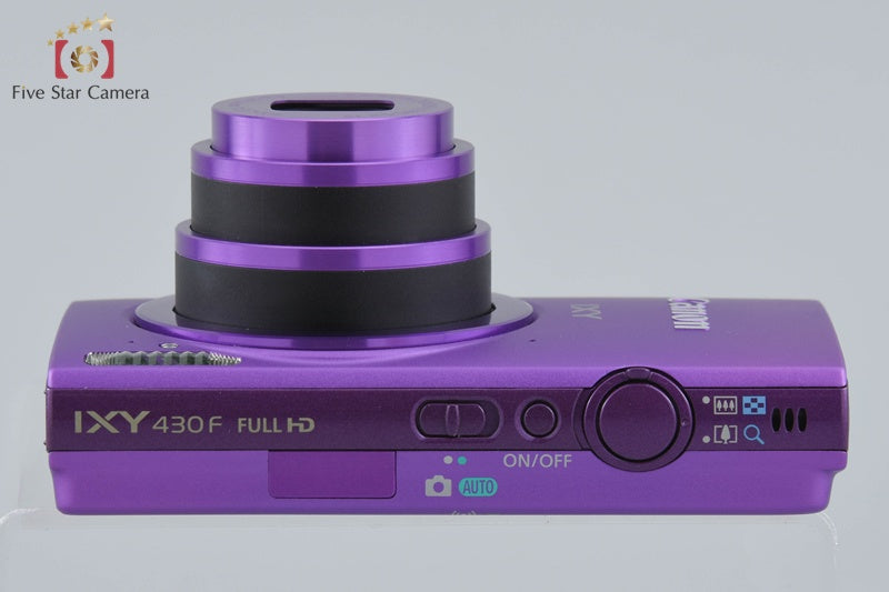 Canon IXY 430F Purple 16.1 MP Digital Camera w/ Box