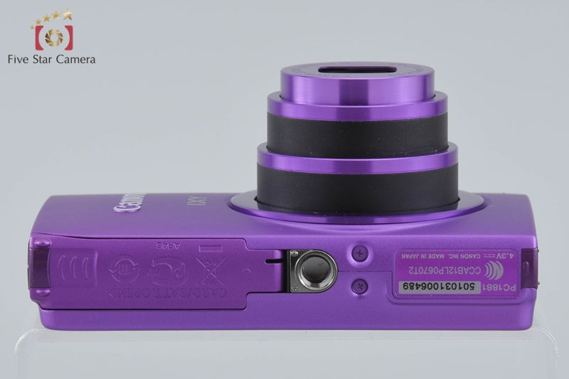 Canon IXY 430F Purple 16.1 MP Digital Camera w/ Box