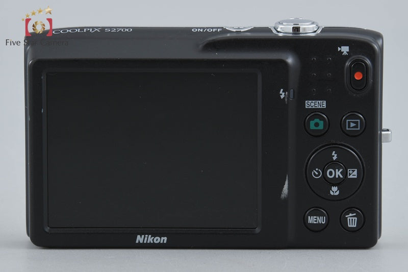 Nikon COOLPIX S2700 Silver 16.0 MP Digital Camera