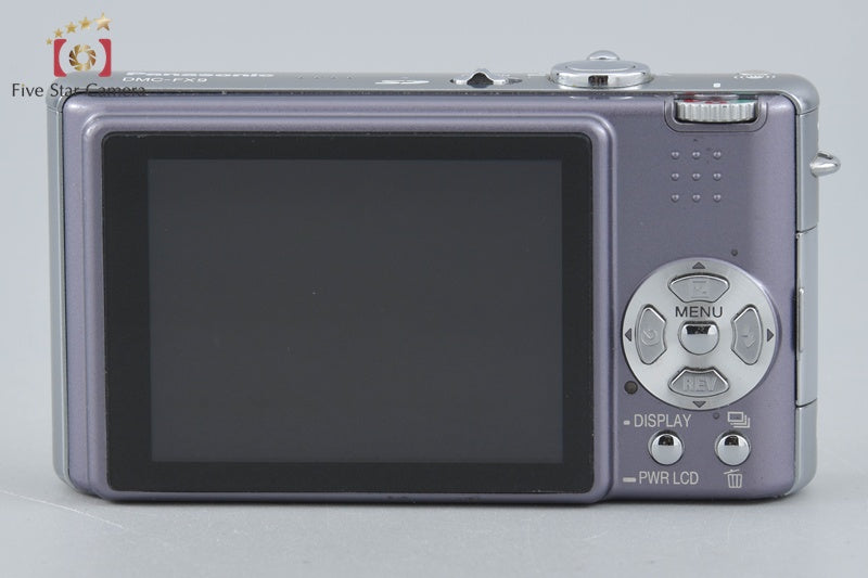 Panasonic LUMIX DMC-FX9 Mauve Gray 6.0 MP Digital Camera