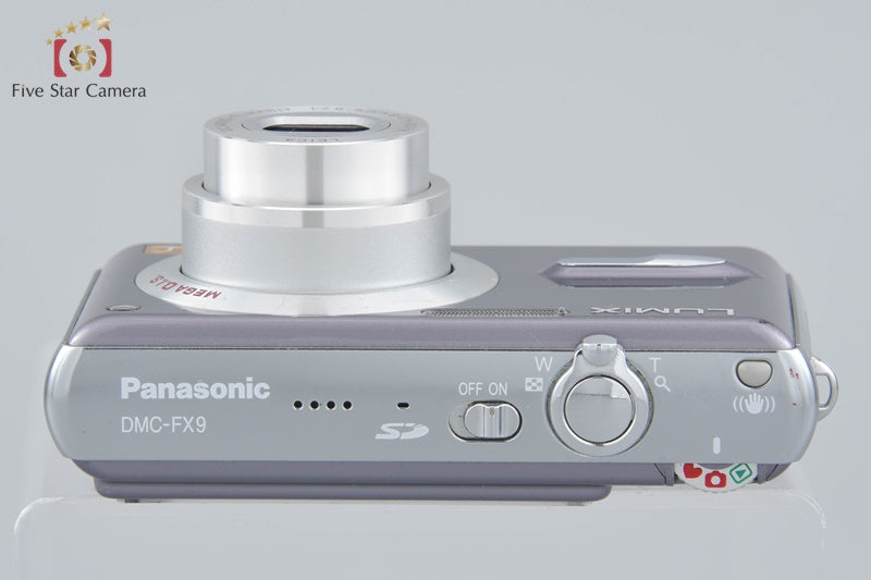 Panasonic LUMIX DMC-FX9 Mauve Gray 6.0 MP Digital Camera