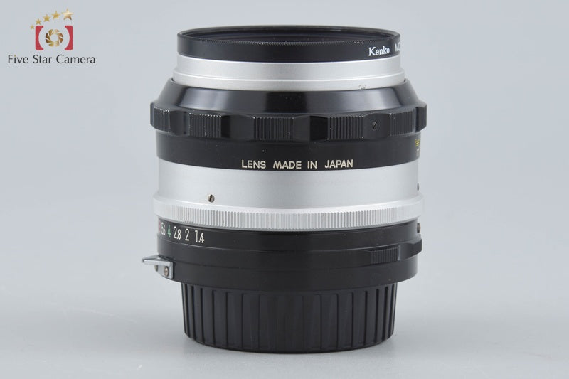 Nikon NIKKOR-S Auto 50mm f/1.4 Non Ai Lens