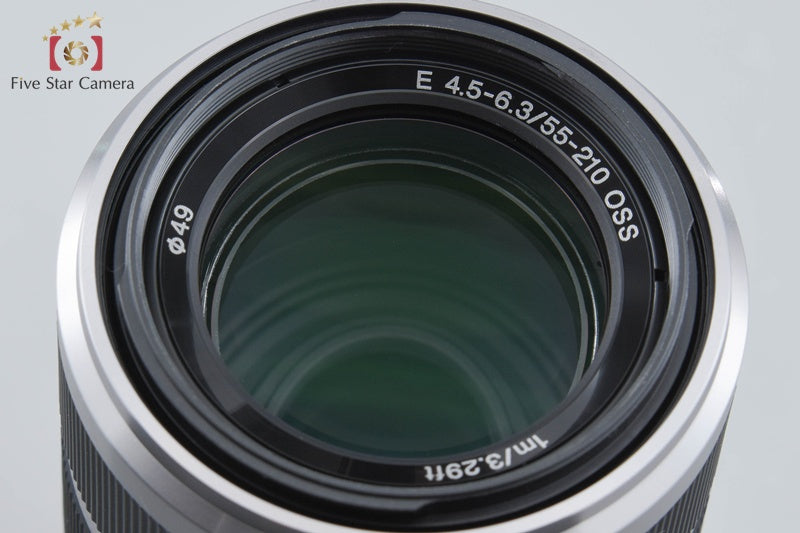 Sony E 55-210mm f/4.5-6.3 OSS Silver SEL55210