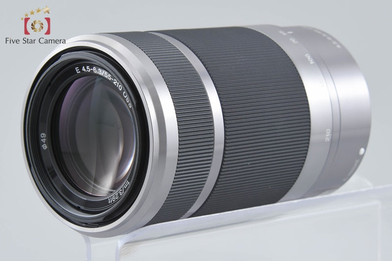 Sony E 55-210mm f/4.5-6.3 OSS Silver SEL55210