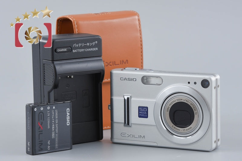 Casio EXILIM EX-Z55 Silver 5.0 MP Digital Camera