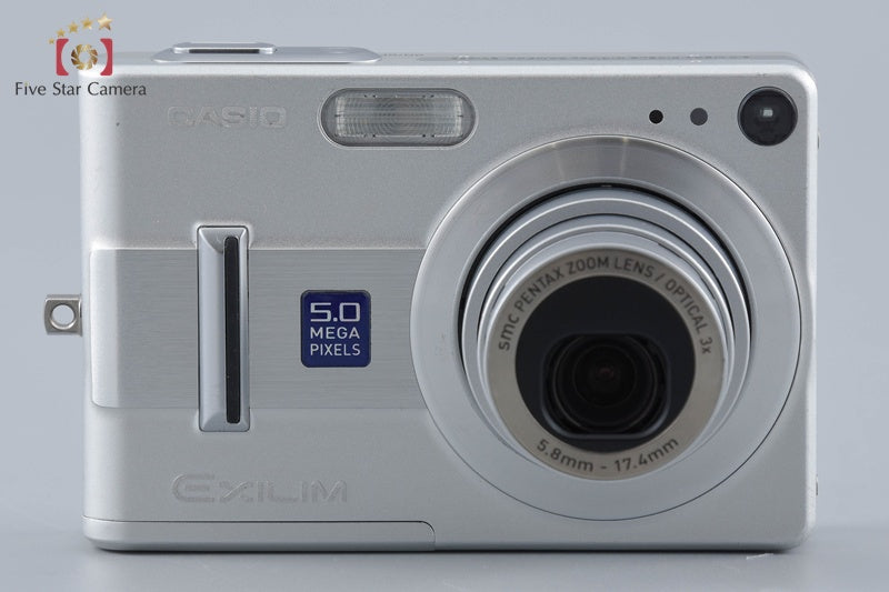 Casio EXILIM EX-Z55 Silver 5.0 MP Digital Camera