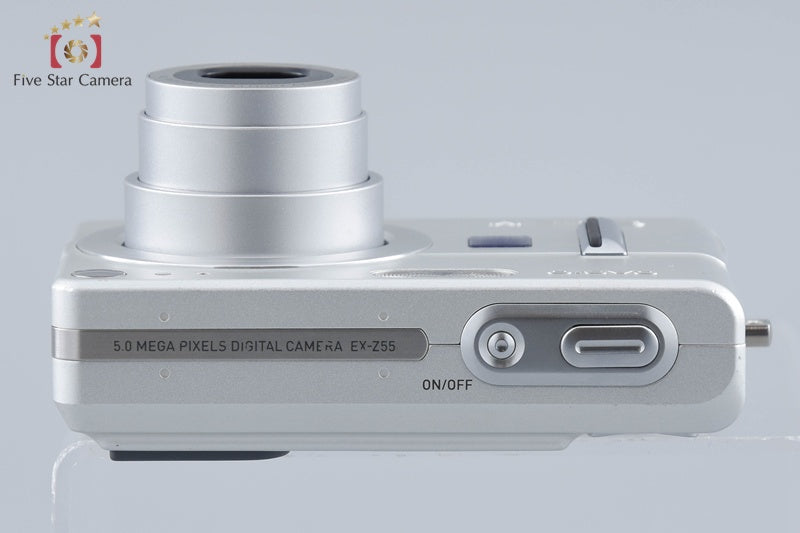 Casio EXILIM EX-Z55 Silver 5.0 MP Digital Camera