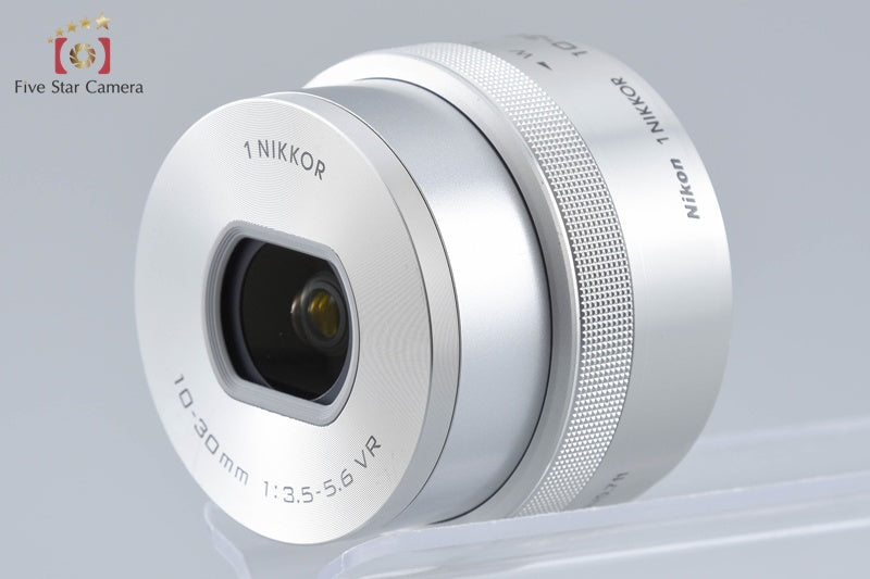 "Shutter count 314" Nikon 1 J4 Silver 18.4 MP Digital Camera 10-30 Lens