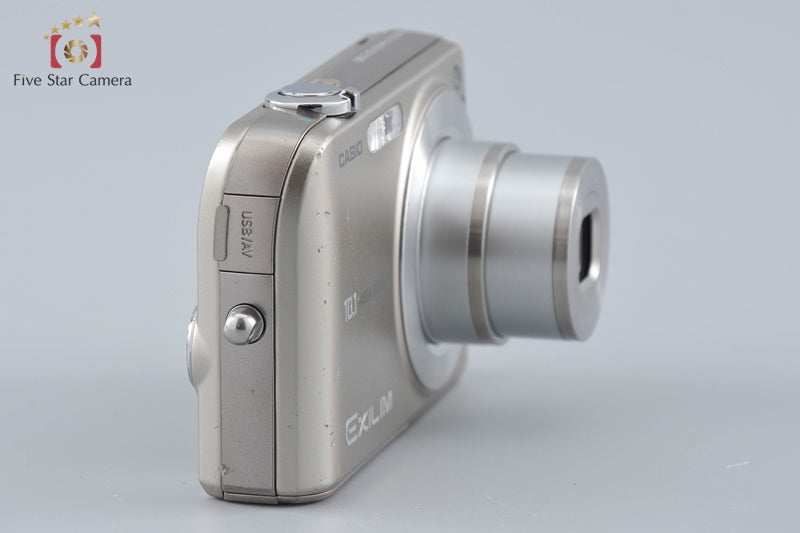 Casio EXILIM ZOOM EX-Z1080 Gold 10.1 MP Digital Camera w/ Box