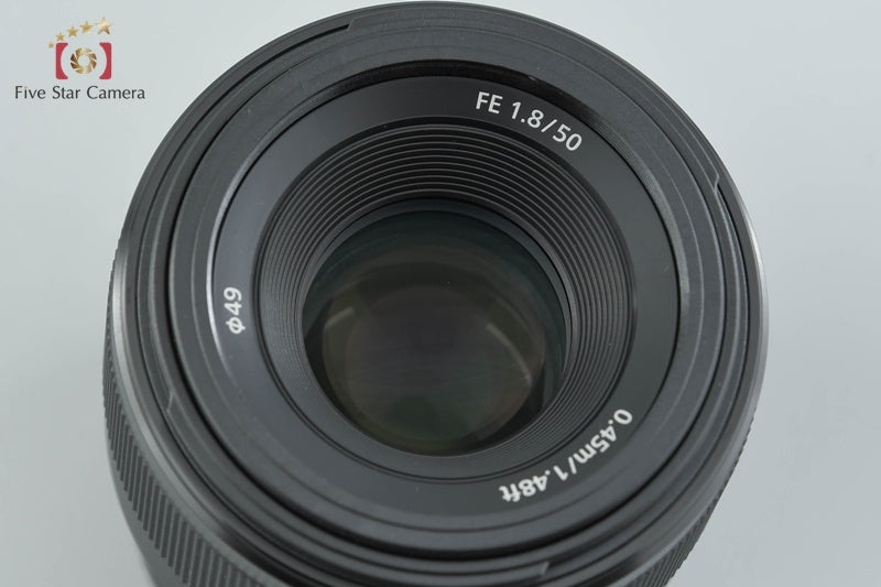 Sony FE 50mm f/1.8 SEL50F18F Sony Full Frame E-Mount Lens w/ Box