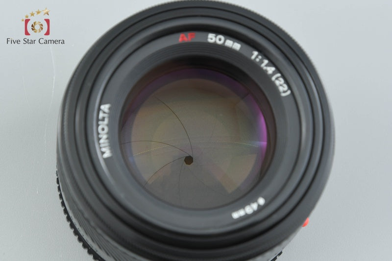 Minolta AF 50mm f/1.4 Early Model Sony / Minolta A Mount Lens