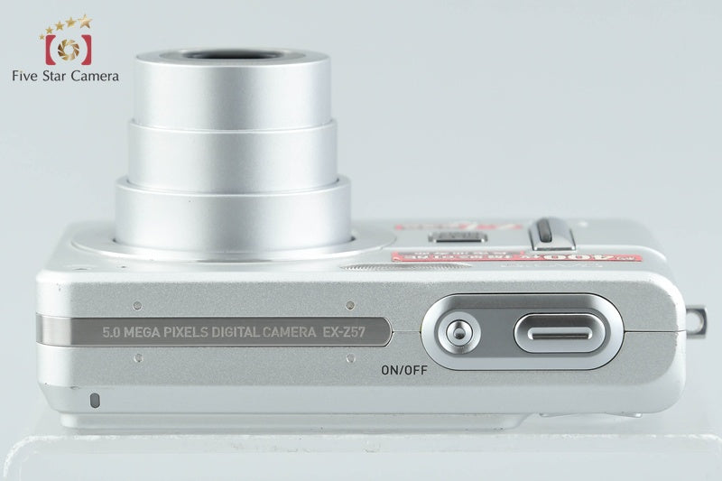 Casio EXILIM EX-Z57 Silver 14.1 MP Digital Camera