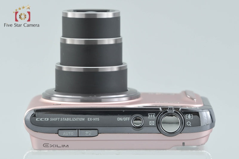 Casio EXILIM EX-H15 Pink 14.1 MP Digital Camera